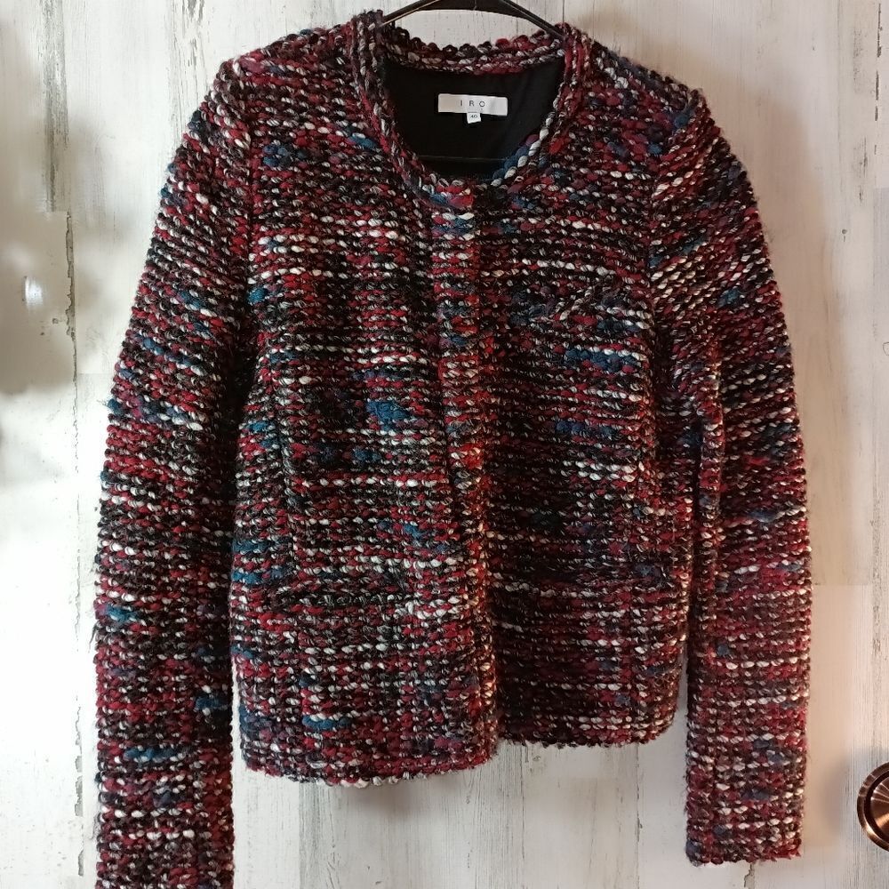 Iro Tweed Pattern Jacket - Picture 3 of 7